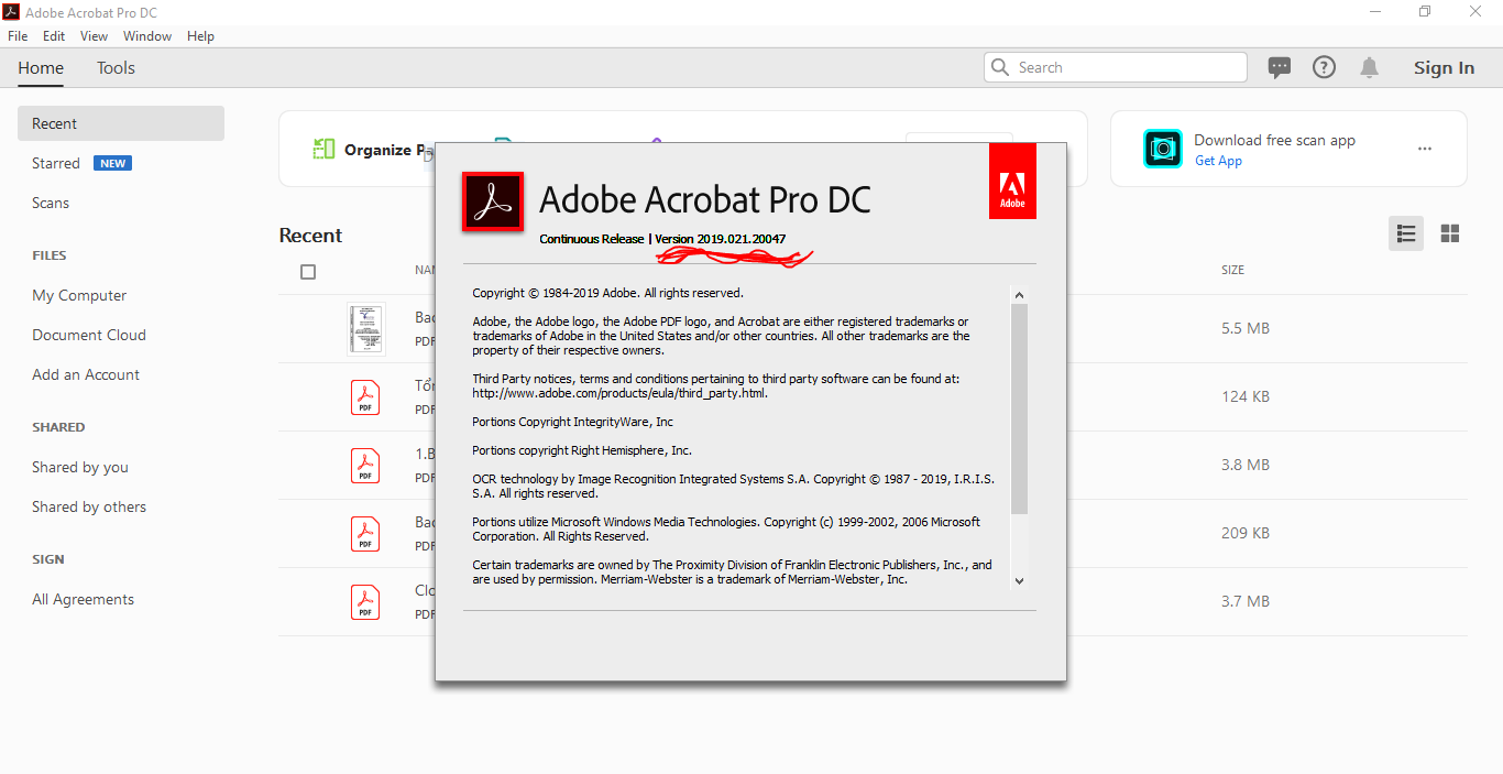 Adobe Acrobat Pro DC Crack Download 2021.007.20103/WINDOWS 2