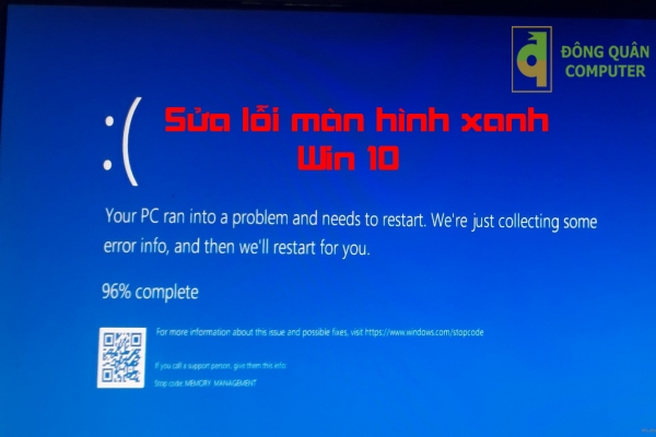 Cách sửa lỗi màn hình xanh Machine Check Exception trên Windows 10