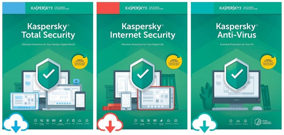 Sự khác biệt của những phiên bản Kaspersky!