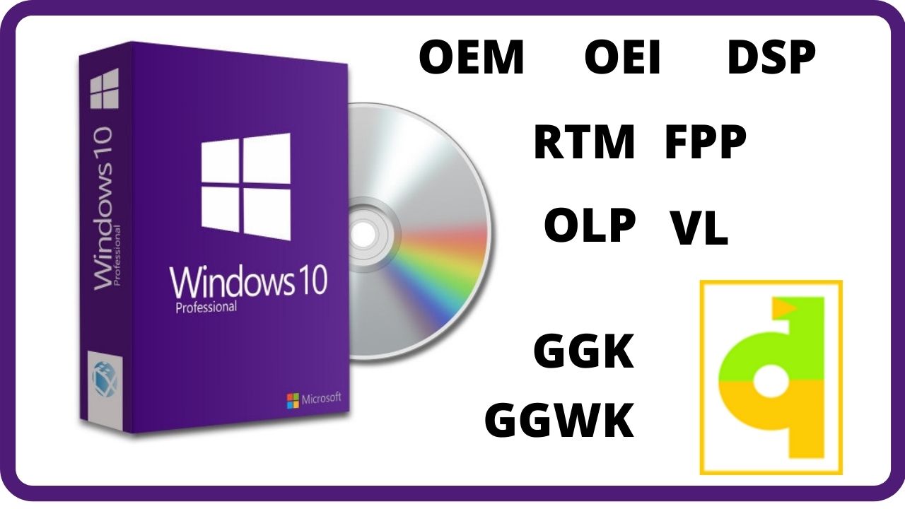 Key Windows OEM, FPP, OLP là gì?