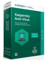 Phần mềm diệt virus Kaspersky Anti Virus (1PC / 1 năm)