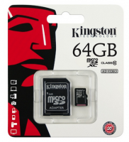 Thẻ nhớ MICRO-SD 64GB KINGSTON CLASS  10
