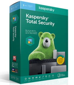 Phần mềm diệt virus Kaspersky Total Security 1U
