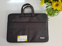 Túi / cặp đựng laptop , Macbook cao cấp (màu xám đen)