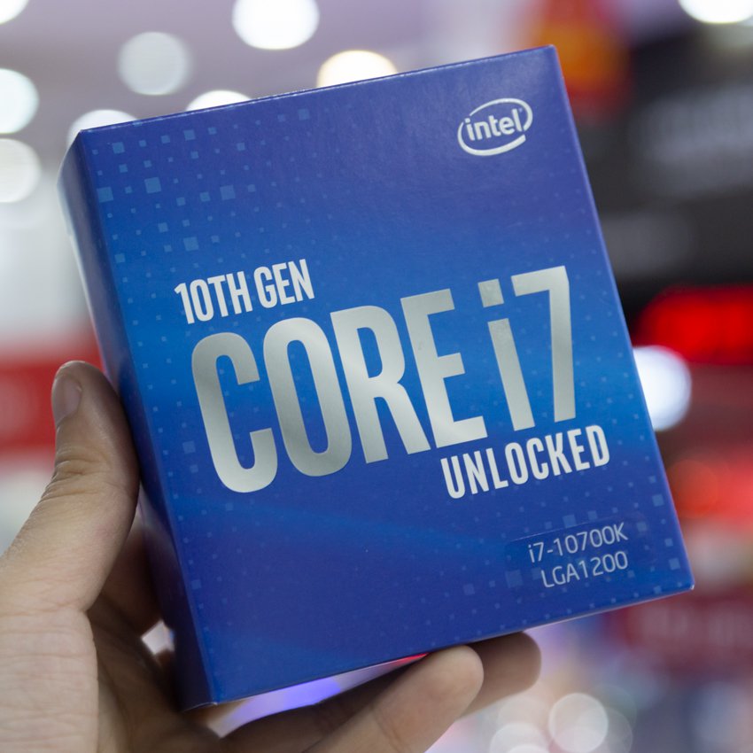 CPU Core i7 - 10700K (16M Cache, 3.8Ghz => up to 5.1 GHz)