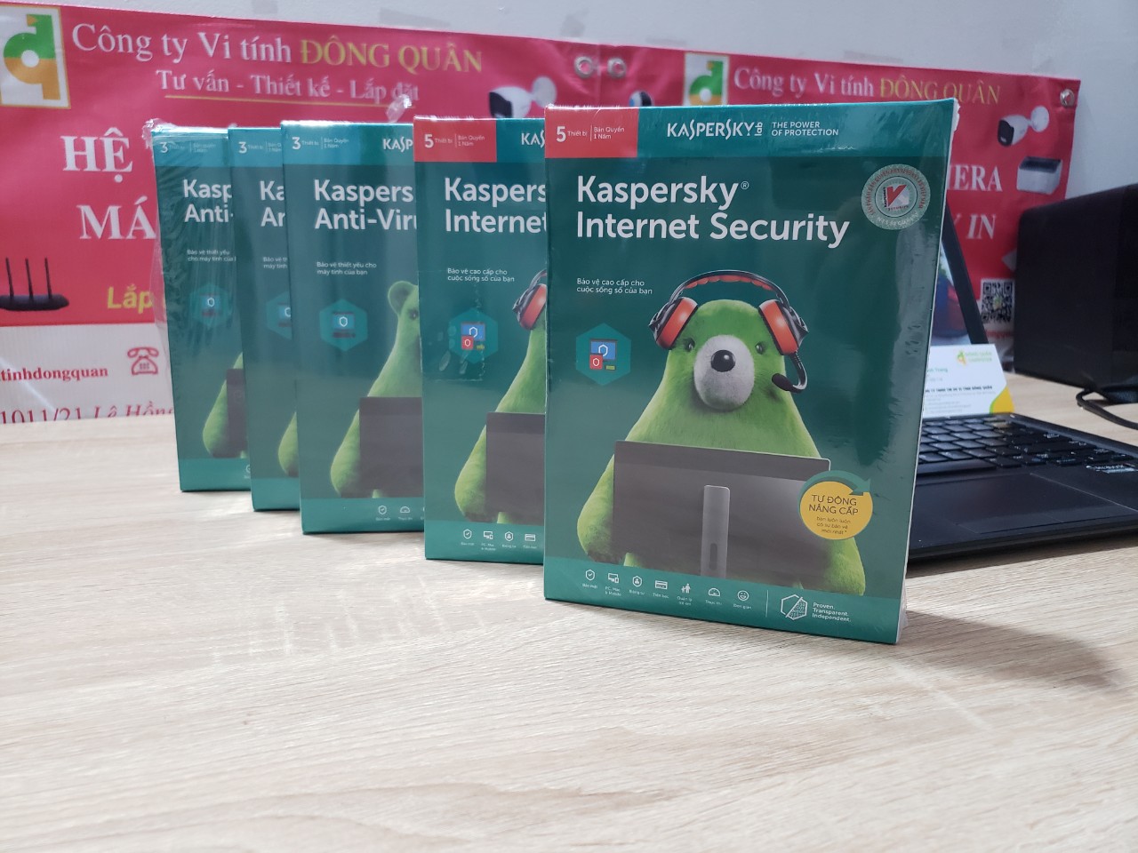 Phần mềm diệt Virus Kaspersky Internet Security Multi Device (5PCs / 1 năm)