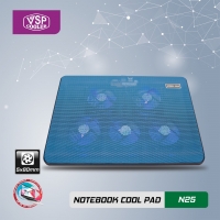 Đế Tản nhiệt Laptop VSP COOLER N25 ( 5*Fan 8cm )
