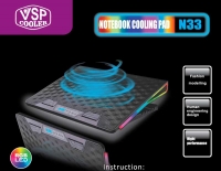 Đế tản nhiệt laptop VSP Cooler N33