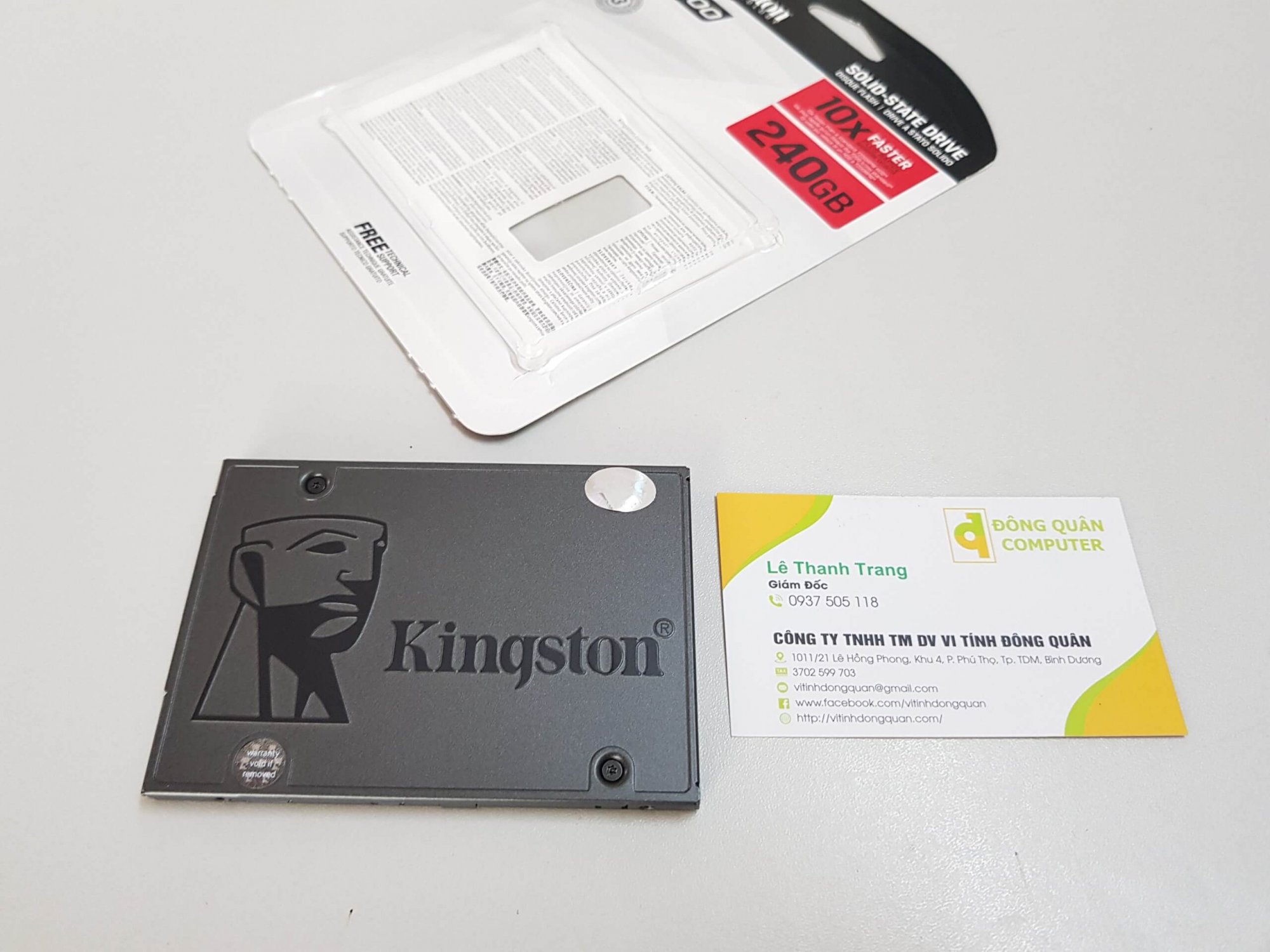 Ổ cứng máy vi tính KINGSTON A400 240GB SATA III 2.5" SSD