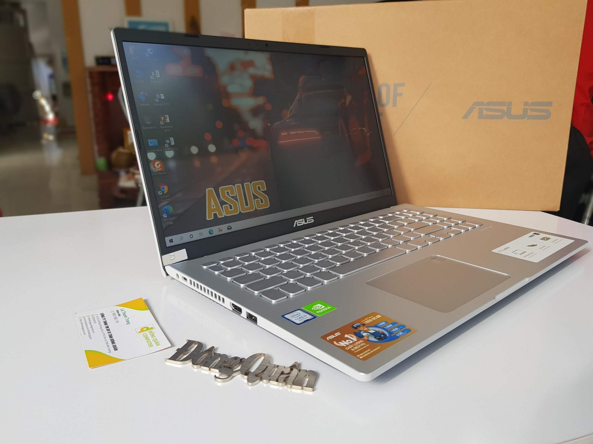 Laptop ASUS X509FJ-EJ153T I5-8265U | 8G | 1TB + 128GB | 15.6" FHD | VGA 2G | Win10