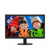 LCD PHILIPS 243V5QHSBA/ 23.6 INCH/ V-LED/ DVID/ HDMI /ĐEN (BLACK) (243V5QHSBA/74)