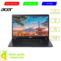 Laptop ACER - NX.VPNSV.007 Intel Core i3-1115G4/4GB/256GB SSD/14"HD/Win 10/Black