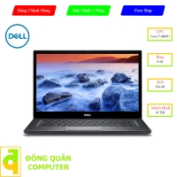 Laptop Dell Latitude E7480 Core i7-6600U / Ram 8GB / SSD 256GB / 14" HD / Win 10 Pro / Black