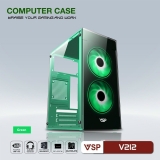 Case VSP V212 xanh Lá (Kèm 2 Fan Led)
